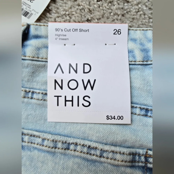 90's Cut Off Short Highrise Size 26 - Picture 7 of 7